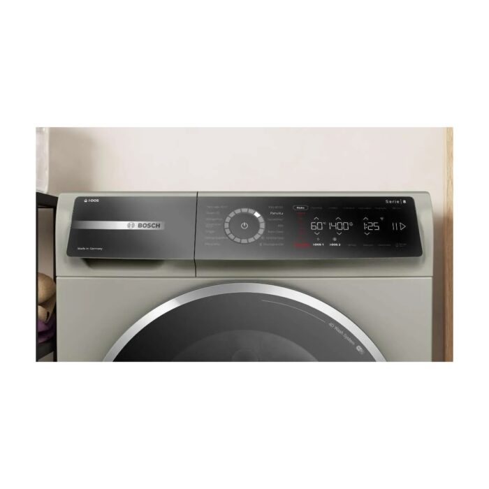 Bosch WGB254ASTR 10 kg 1400 Devir Serie 8 Gri Çamaşır Makinesi - Görsel 3