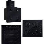 Luxell Optimum Siyah 7 Programlı 77 Litre Ankastre Set New Project