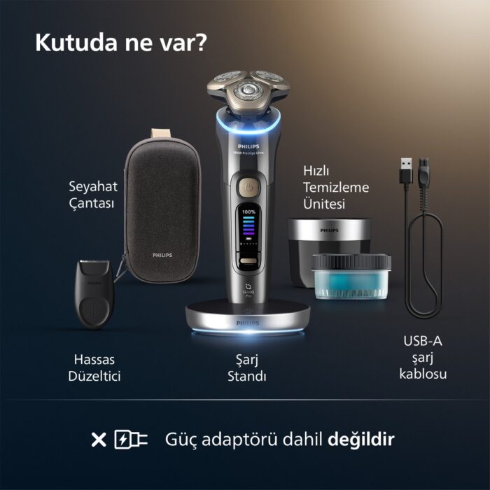 Philips Xp9402/31 I9000 Prestige Ultra Skinıq Pro İle Islak&Kuru Elektrikli Tıraş Makinesi - Görsel 3