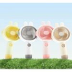 Enshall Şarjlı, Taşınabilir, Soğutucu Mini El Fanı, 3 Kademeli Vantilatör Soğutucu - Görsel 2