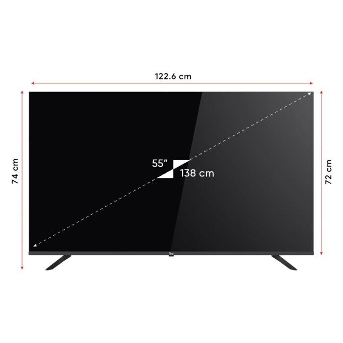 Next YE-55GFSG8  55" 140 Ekran Uydu Alıcılı 4K Ultra HD Google TV - Görsel 3
