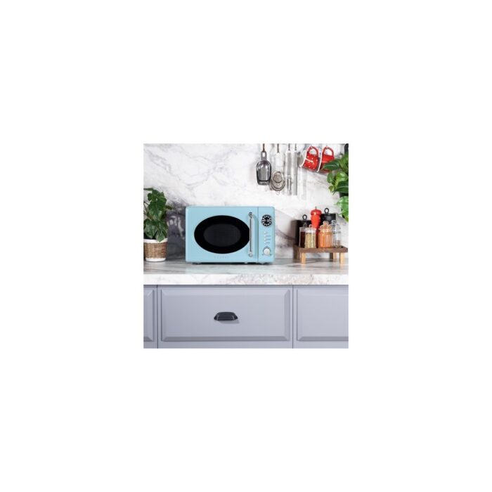 Vestel Md 20 Yd Retro Düş Mavisi Mikrodalga Fırın - Görsel 2