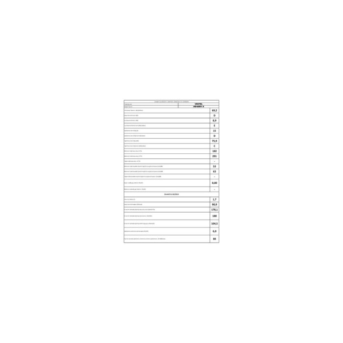 Vestel AD-6001 X Piramit Şekil Ankastre Davlumbaz 291 m³/s Hava Debisi Mekanik Kontrol - Görsel 4