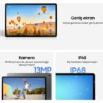 Samsung Galaxy Tab S10 FE 8GB 128GB SM-X520 Tablet -Mavi - Görsel 4