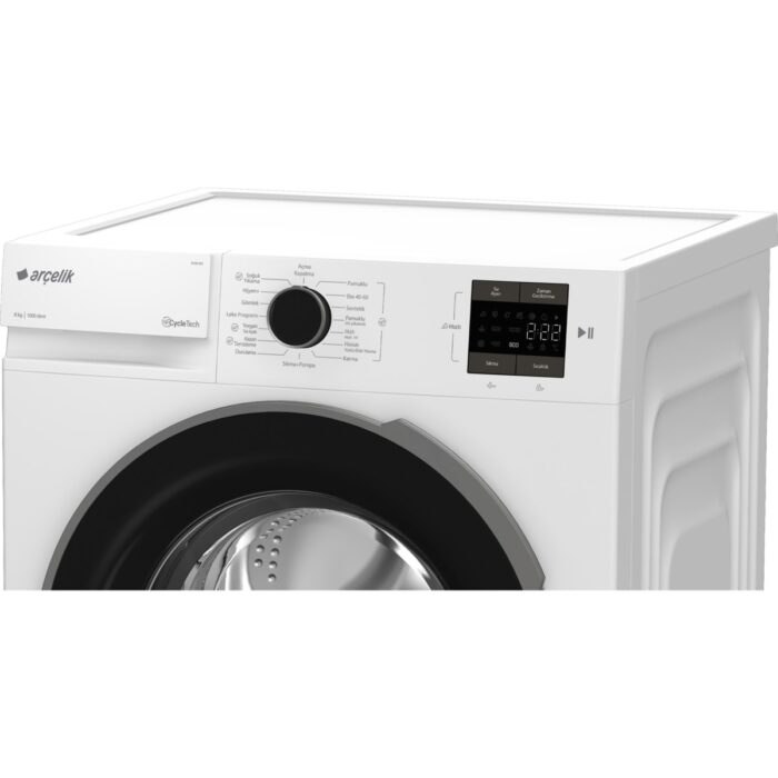 Arçelik 8100 Mx A Enerji Sınıfı 8 kg 1000 Devir Çamaşır Makinesi - Görsel 5