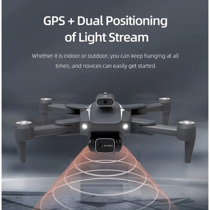 Airstorr Drone 968 Lazer Sensör Optik Akış Önleme Hd Çift Kamera Fırçasız Motor Profesyonel Drone - Görsel 3
