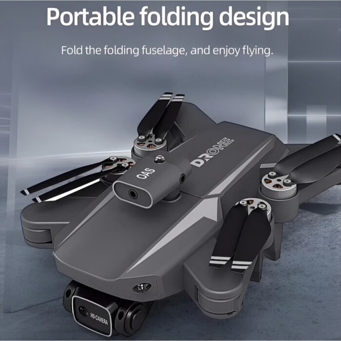 Airstorr Drone 968 Lazer Sensör Optik Akış Önleme Hd Çift Kamera Fırçasız Motor Profesyonel Drone - Görsel 4