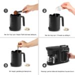 Karaca Hatır Plus Barista 6 In 1 Latte Cappucino ve Közde Türk Kahvesi Makinesi Black Silver - Görsel 5