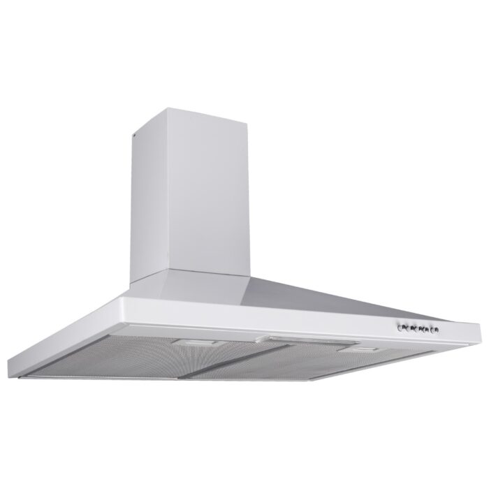 White Daisy Gusto Beyaz Piramit Davlumbaz - Görsel 1