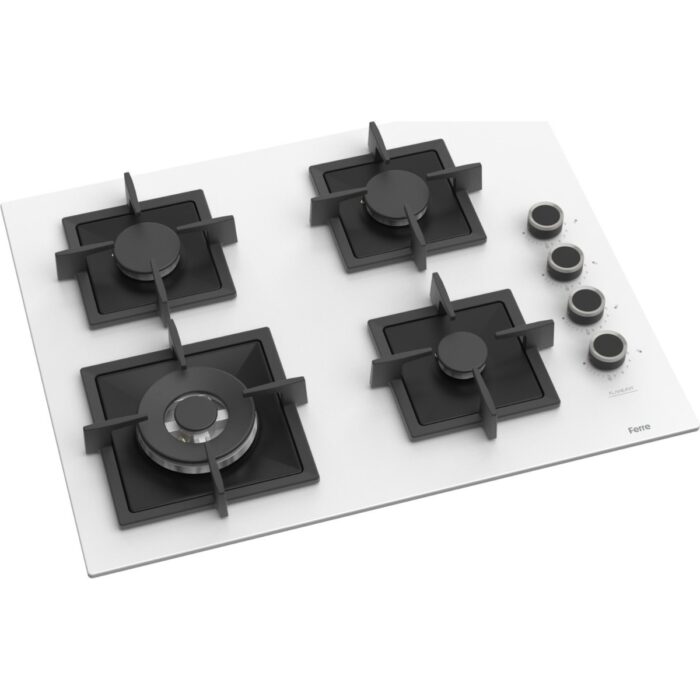 Ferre Fryart Sc Serisi Wok'lu Beyaz 3'lü Ankastre Set (XE64CB-SC406-D081) - Görsel 3