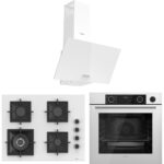 Ferre Fryart Sc Serisi Wok'lu Beyaz 3'lü Ankastre Set ( XE64CB-SC406-D087 )