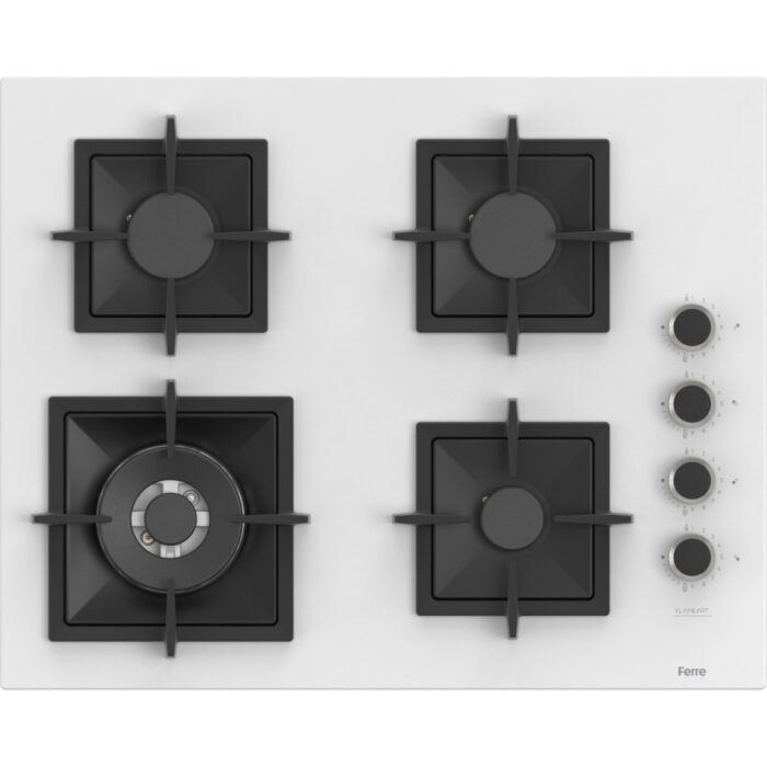 Ferre Fryart Sc Serisi Wok'lu Beyaz 3'lü Ankastre Set ( XE64CB-SC406-D087 ) - Görsel 3