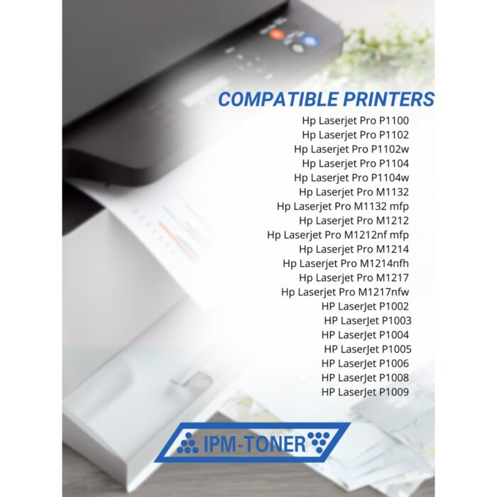 IPM-TONER Hp CE285A 85A P1505 Uyumlu Toner P1102 / P1104 / P1120 /M1212 Hp CE285A 85A P1505 Uyumlu Toner P1102 / P1104 / P1120 /M1212 - Görsel 5