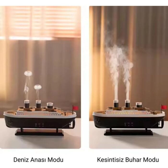 Serreha Titanic Gemi Modeli   Aromaterapi Hava Nemlendirici - Görsel 3