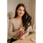 One Step Saç Şekillendirici ve Saç Düzleştirici Fön Tarağı Yeni Model - Görsel 2