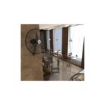 Hims HEF-D650 190W 65 cm Siyah 3 Kanatlı Sanayi Tipi Duvar Vantilatörü - Görsel 2