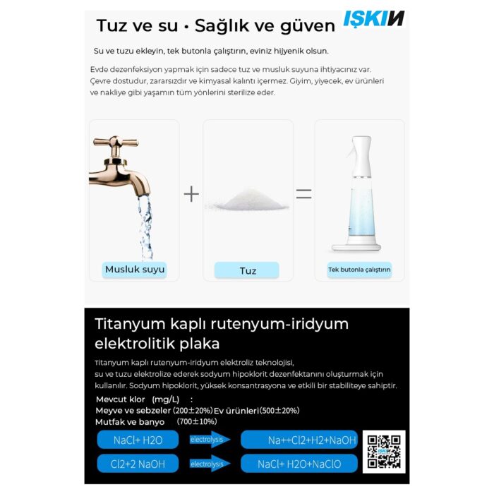 110001003223323.jpg Işkın A1 (Hypochlorite) Dezenfekte Sağlayan Sıvı Üretici - Görsel 1