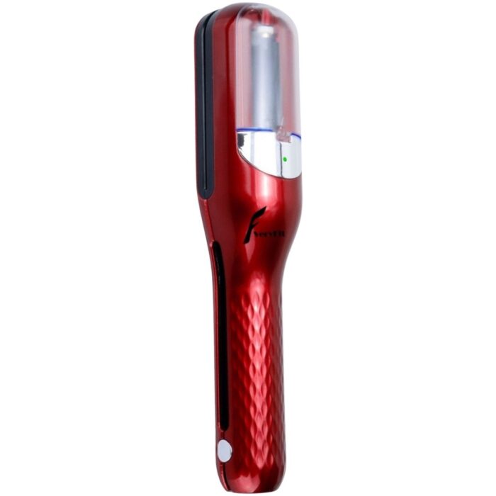 Veryfit Saç Kırığı Kırık Alma Makinesi ( Şarjlı Kablosuz ) Kırmızı - Görsel 1