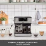 Karaca Coffee Art 2 In 1 Espresso ve Filtre Kahve Makinesi - Görsel 3