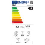 SEG Scm 12M12 Inv SEG 12 Kg 1200 Devir Inverter Buharlı Yıkama Özellikli Çamaşır Makinesi - Görsel 2