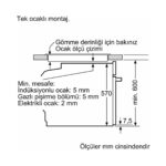 Bosch HUA736EV0T Ankastre Fırın Buhar Destekli Beyaz - Görsel 5