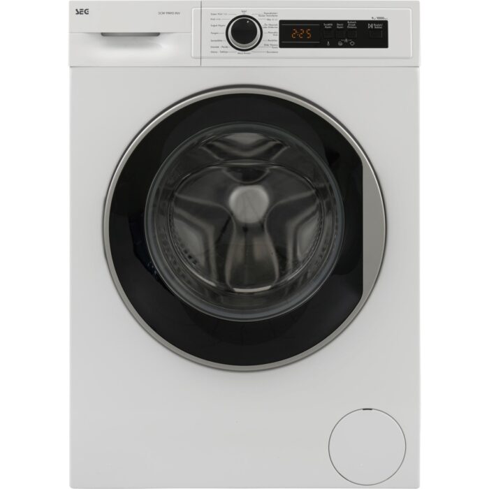 110001007918531.jpg SEG Scm 91M10 Inv 9 Kg 1000 Devir Çamaşır Makinesi - Görsel 1