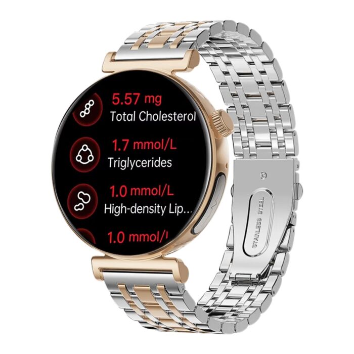 Spovan Papillon 4 Tansiyon Şeker Amoled Türkçe Kadın Akıllı Saat - Görsel 2