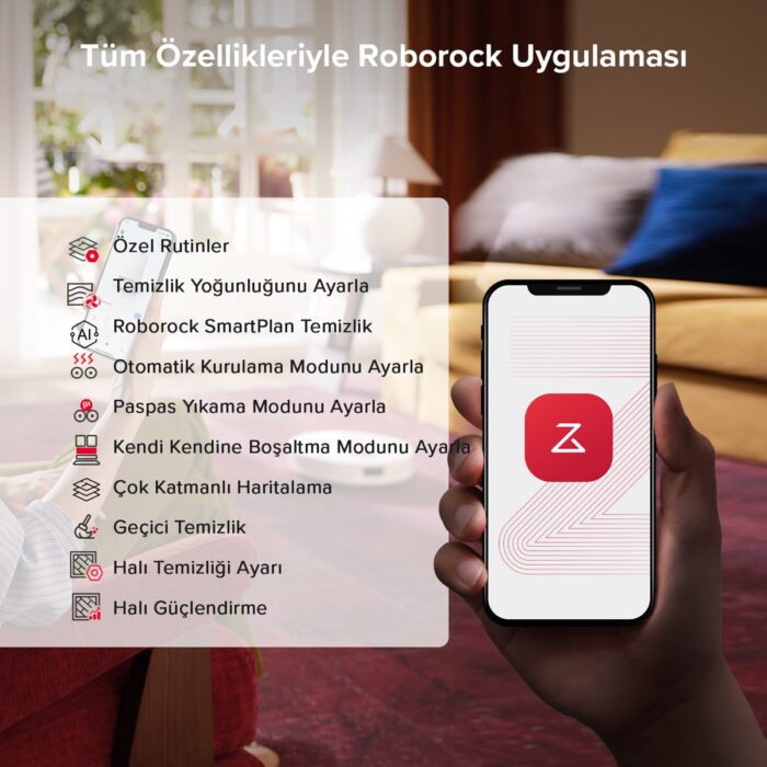Roborock Qrevo C Akıllı Robot Süpürge - Görsel 2
