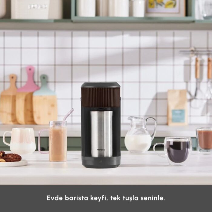 Karaca Mono Black Filtre Kahve Makinesi Walnut Brown - Görsel 4