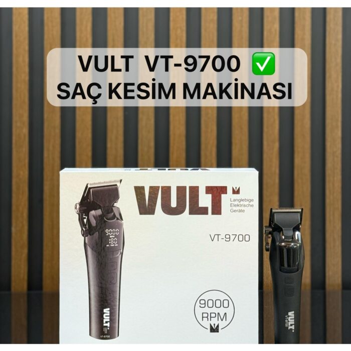 Vult VT-9700 Profesyonel Saç-Sakal Tıraş Makinası - Görsel 3