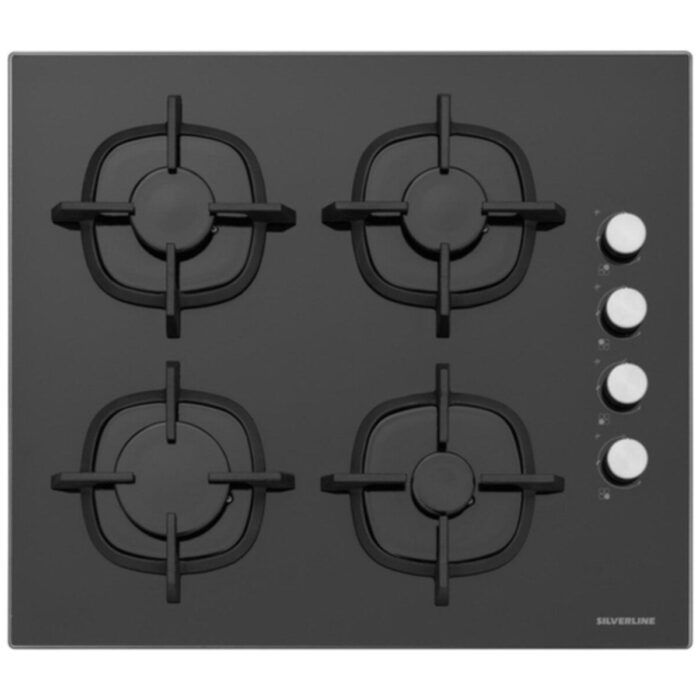 Silverline Siyah Cam Ankastre Set 3490 - CS5343B01 - BO6502B01 - Görsel 3