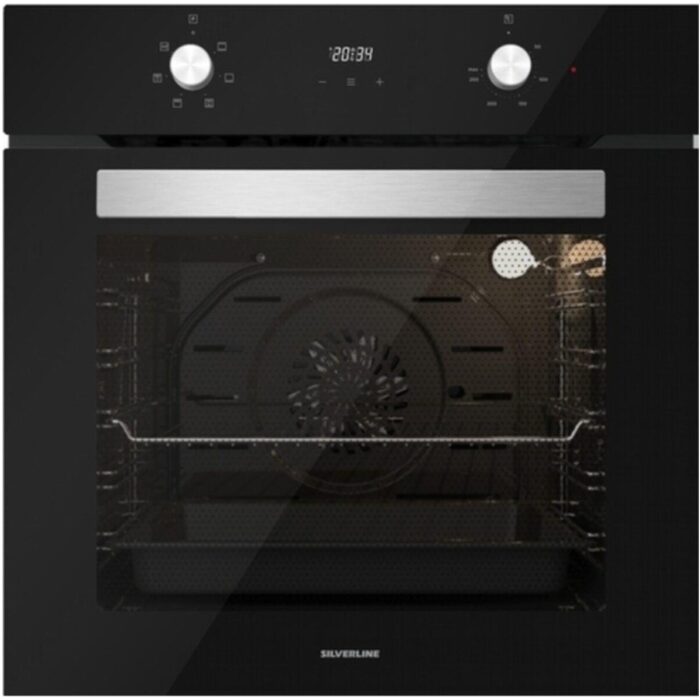 Silverline Siyah Cam Ankastre Set 3490 - CS5343B01 - BO6502B01 - Görsel 4