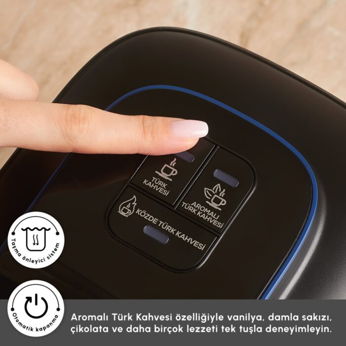Karaca Hatır Neo Türk Kahve Makinesi Azure Blue - Görsel 4