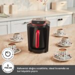 Karaca Hatır Neo Türk Kahve Makinesi Cranberry - Görsel 4