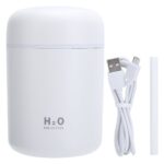 H2O Humidifier Ultrasonik Işıklı Buharlı Hava Nemlendirici ve Aroma Difüzörü - Görsel 5