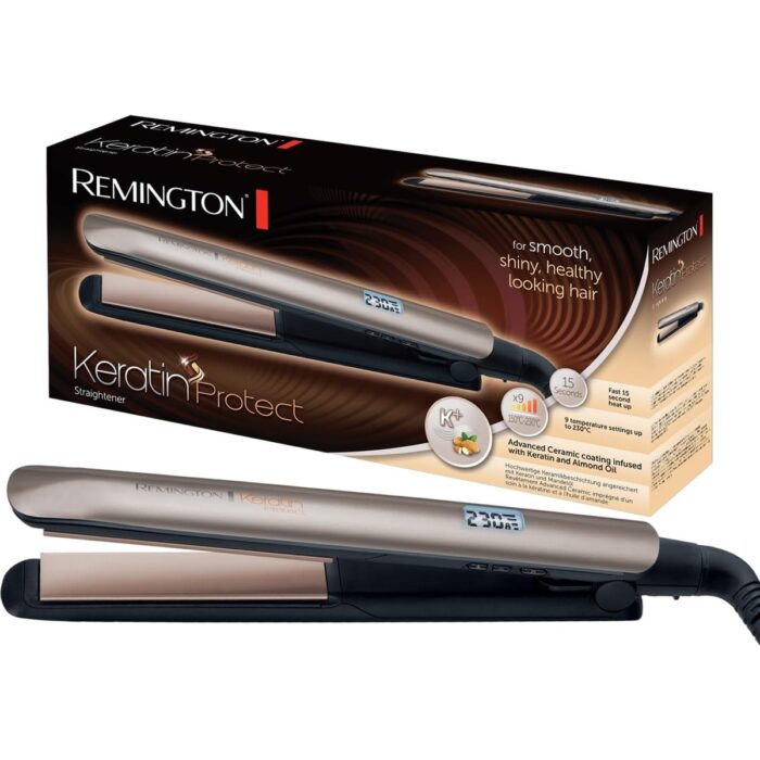 Remington S8540 Keratin Protect Keratin Korumalı Saç Düzleştirici Dijital Ekran - Görsel 4