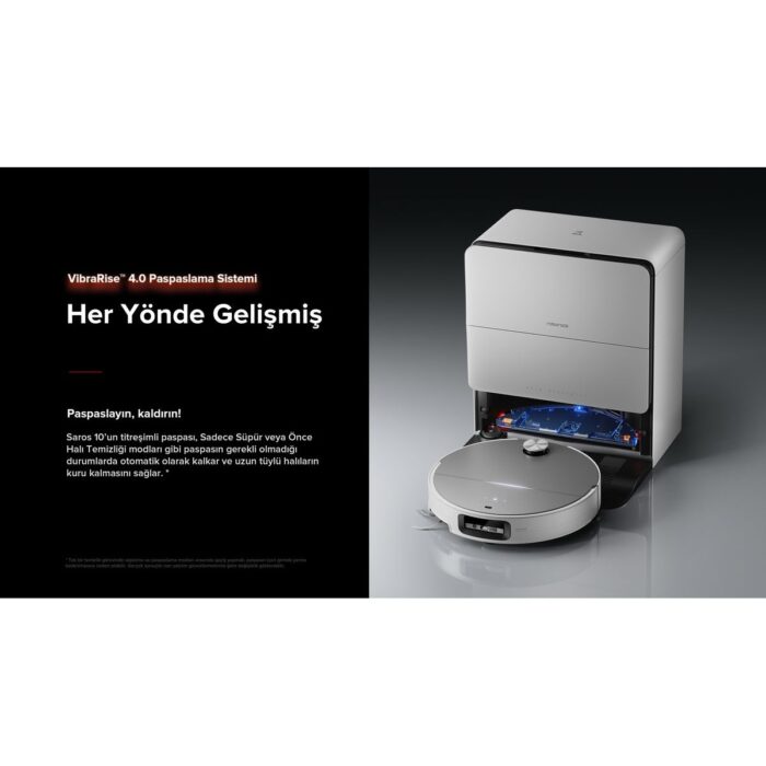 Roborock Saros 10 Akıllı Robot Süpürge - Görsel 2