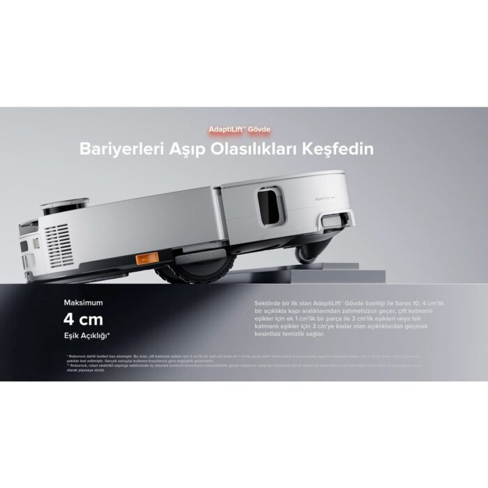 Roborock Saros 10 Akıllı Robot Süpürge - Görsel 4