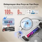 Roborock Qrevo Curv Akıllı Robot Süpürge Beyaz - Görsel 2