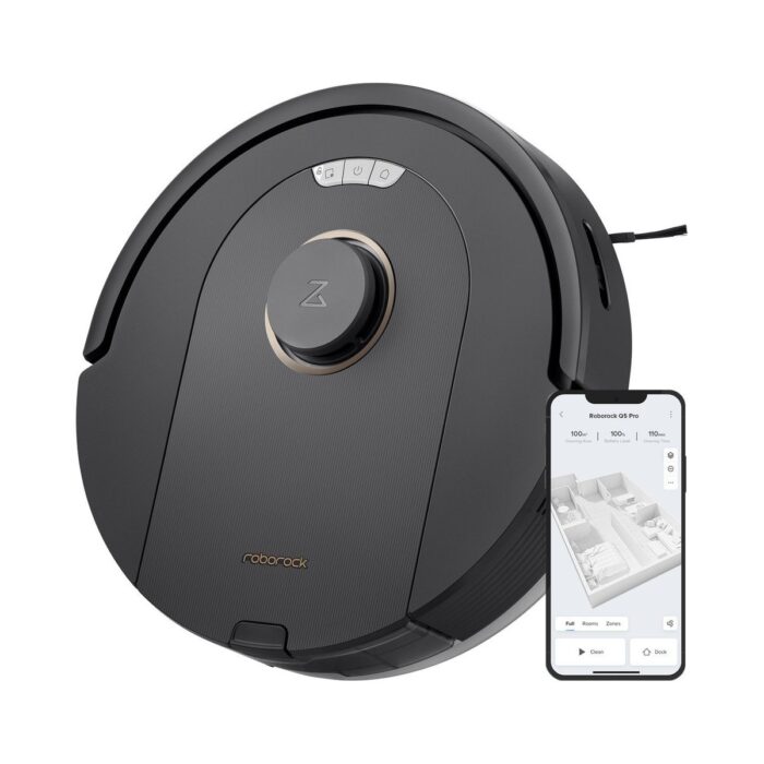 110001019138692.jpg Roborock Q5 Pro Siyah Robot Süpürge - Görsel 1