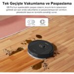 Roborock Q5 Pro Siyah Robot Süpürge - Görsel 5