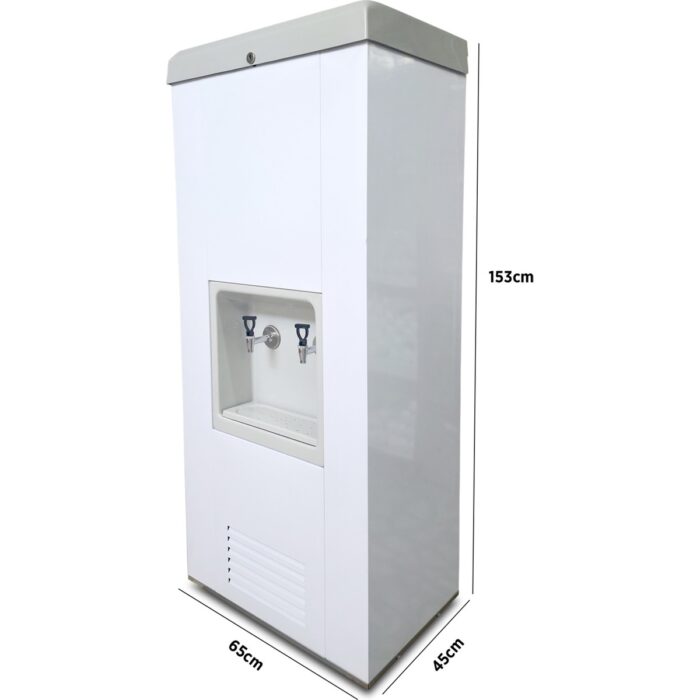 İdeal Mağaza 100 Litrelik Arıtmalı Sebil – Paslanmaz Çelik, Beyaz Renk  Ideal Mağaza - Görsel 2