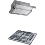 Luxell 2'li İnox Emaye Set (Aspiratör-Ocak)