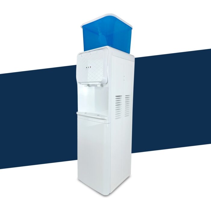 İdeal Mağaza Sıcak Ve Soğuk 2 Musluklu Hazneli Arıtmalı Sebil - Beyaz Renk - Üstten Basmalı - Ideal Mağaza - Görsel 2