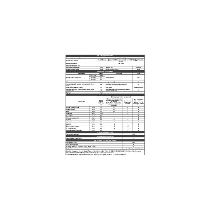 Regal Stk 27920 279 Lt Çift Kapılı Buzdolabı - Görsel 4