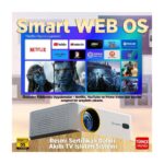 Vankyo Leisure L570B Smarttv 4K Destekli Projeksiyon Cihazı +Auto Focus+Auto Keystone+6g Wifi+5.2 BLUETOOTH+300 Inç Yansıtma+Dolby Premium Ses Sistemi Beyaz Ps5/ps4/xbox - Görsel 2