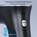 Tera HW0015 Kablosuz 1d 2d Qr Barkod Okuyucu | Ekranlı & Programlanabilir | Bluetooth + 2.4g + USB Bağlantı | Şarj Standlı El Tipi Tarayıcı - Görsel 4