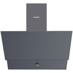 Kumtel Metalik gri̇ Cam Davlumbaz DA6-830