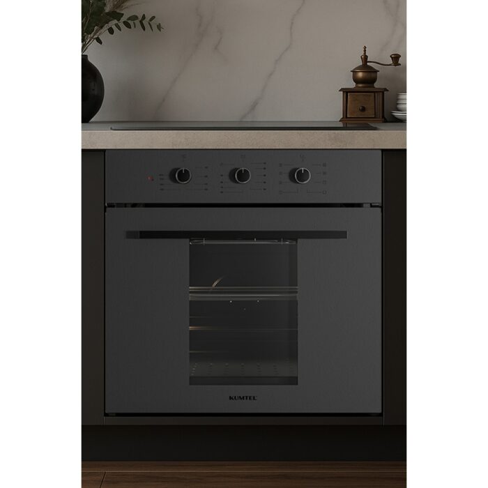 Kumtel Magic cam Ankastre Fırın 8 prog. B66-SF2(MT) - Görsel 2