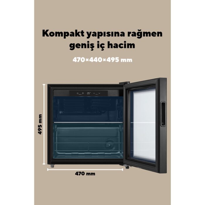 Kumtel Hmb-60 Büro Tipi Mini Buzdolabı - Görsel 4